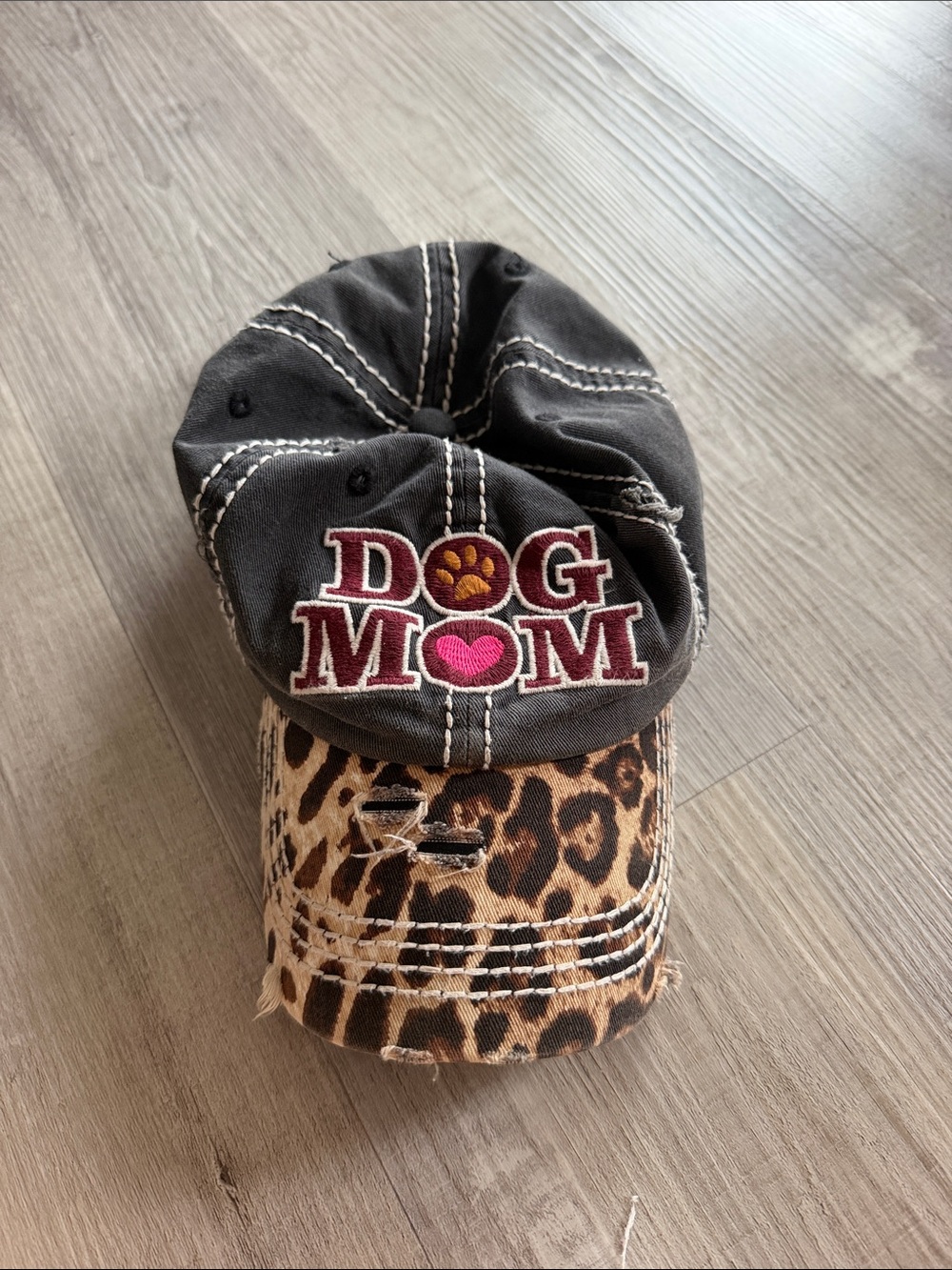 Vintage dog mom hat